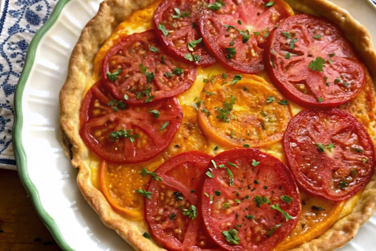 Pimento Cheese Tomato Pie