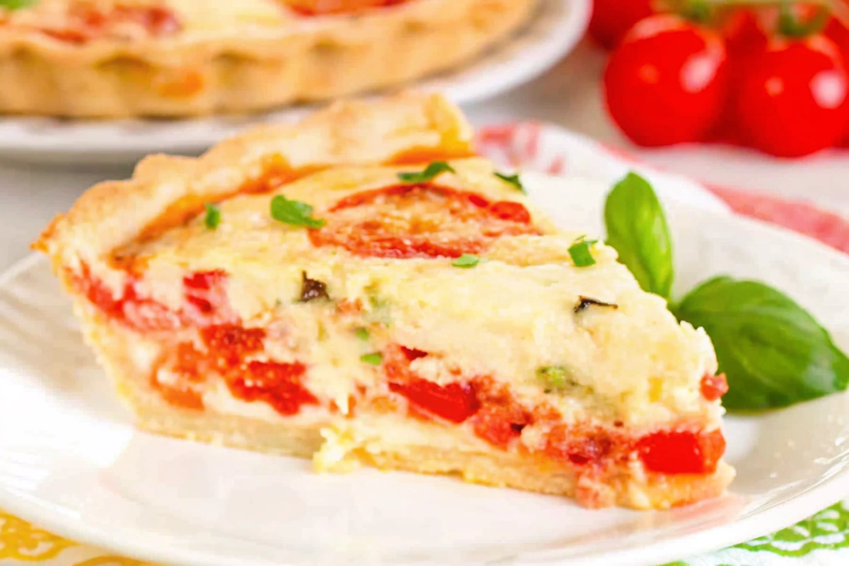 Savory Tomato-Bacon Pie