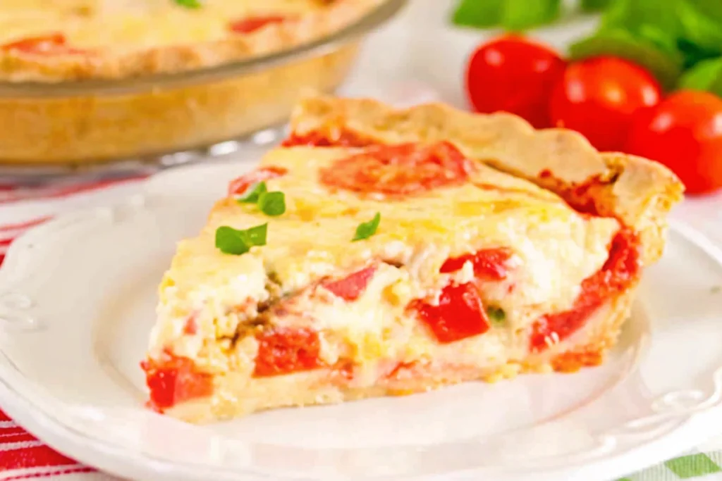 Savory Tomato-Bacon Pie
