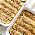Taco Stuffed Zucchini Boats