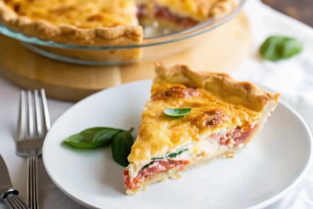 The Best Tomato Pie
