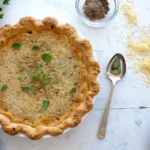 Tomato Pie with Cheddar Herb Crust