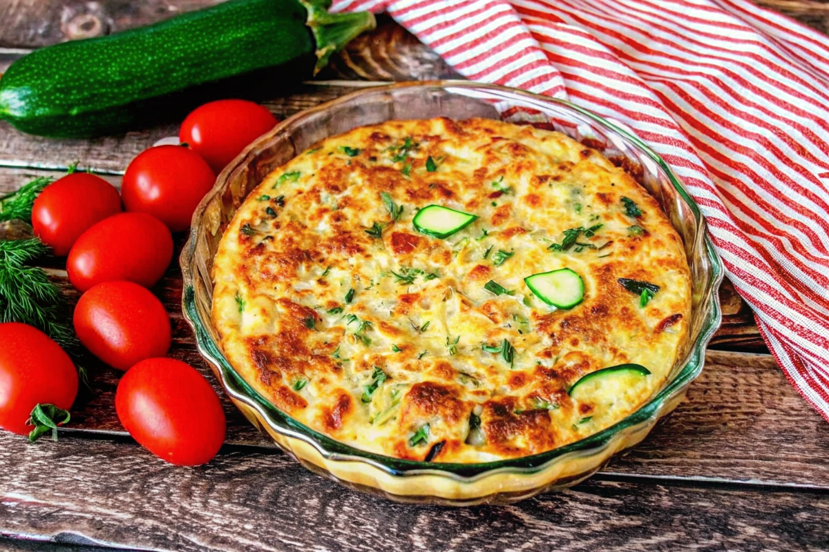 Zucchini Tomato Pie