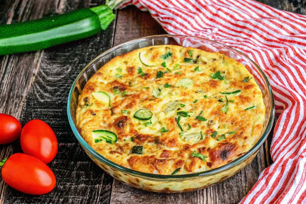 Zucchini Tomato Pie