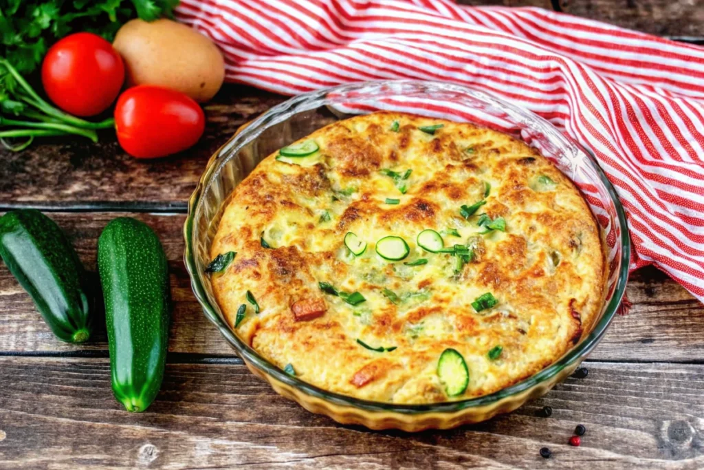 Zucchini Tomato Pie