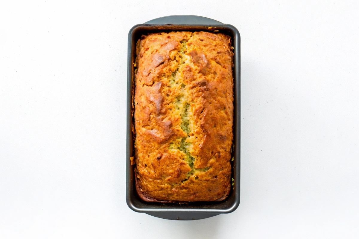Zucchini feta bread