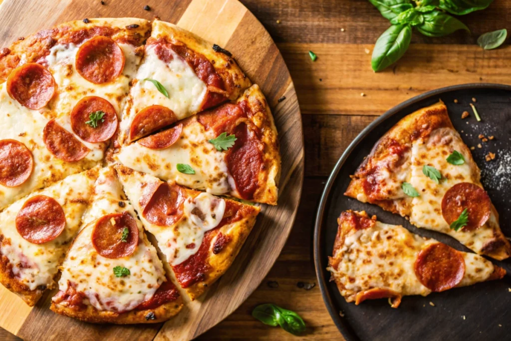Zucchini pizza crust