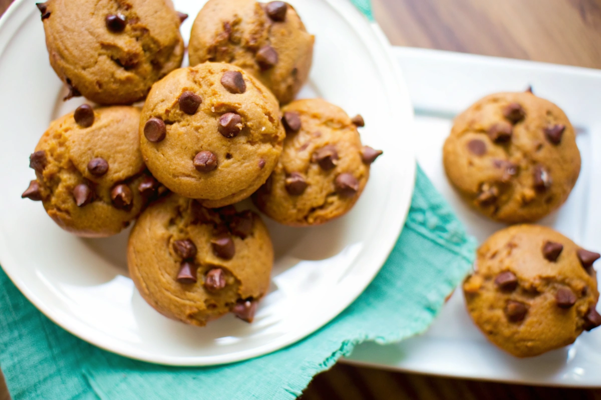 Zucchini pumpkin muffins
