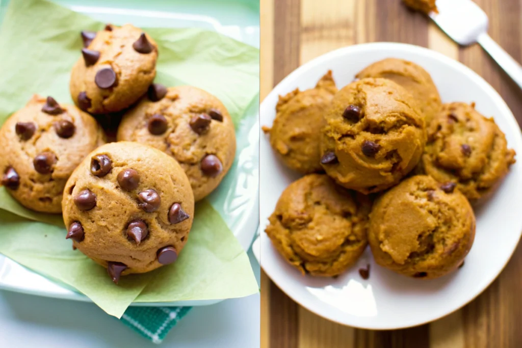 Zucchini pumpkin muffins