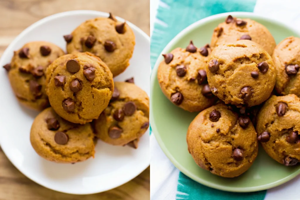 Zucchini pumpkin muffins