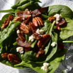 Apple Spinach Salad with Bacon And Pecans