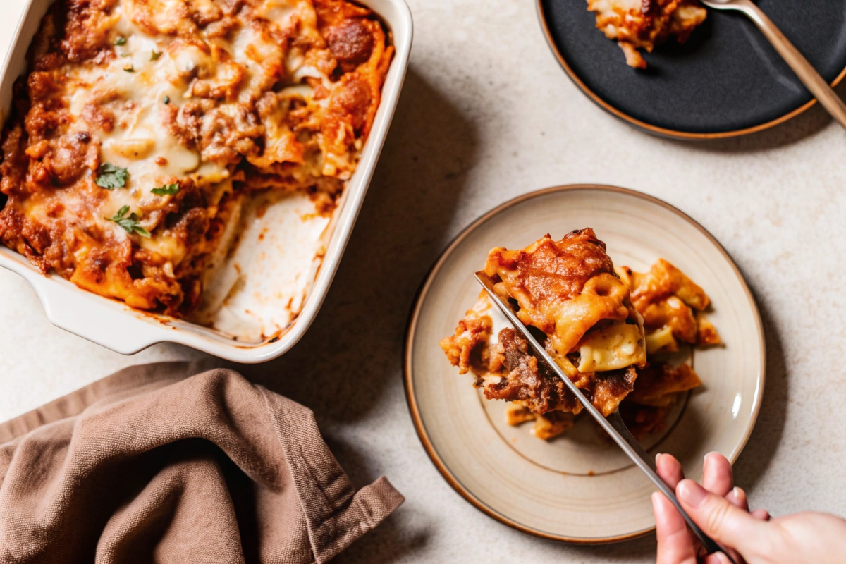 Baked Ziti with Ground Beef