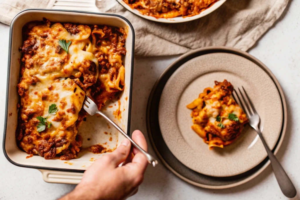 Baked Ziti with Ground Beef