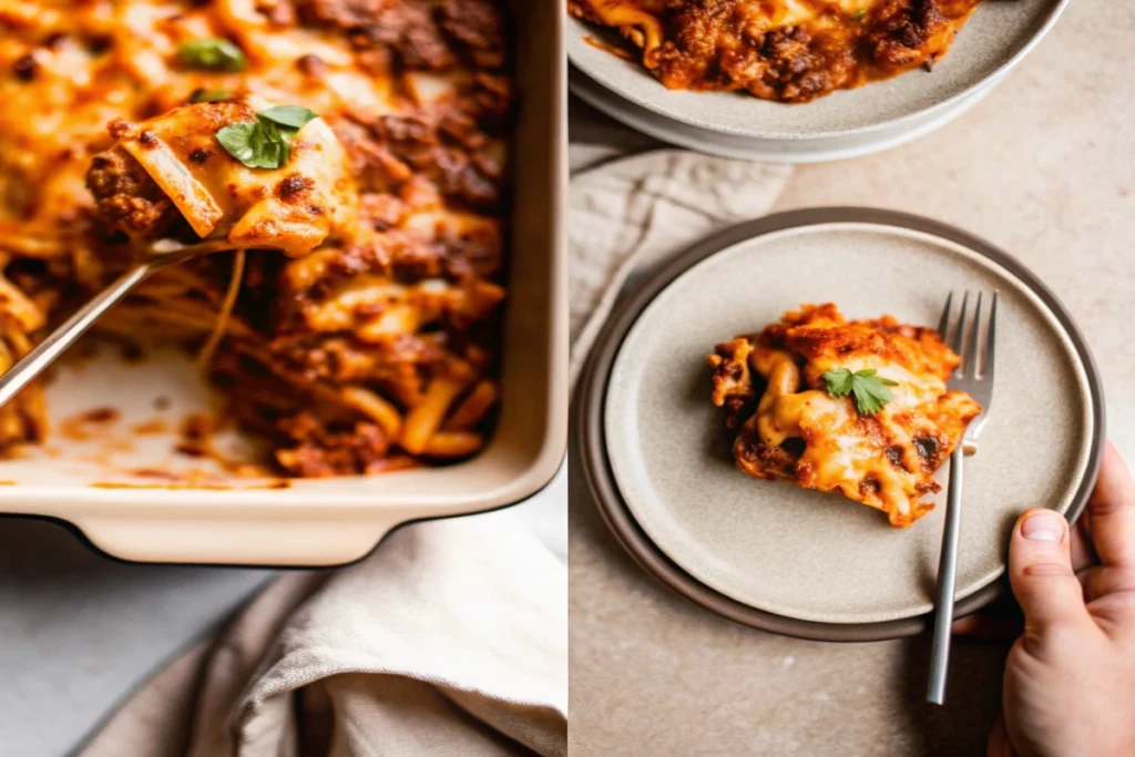 Baked Ziti with Ground Beef