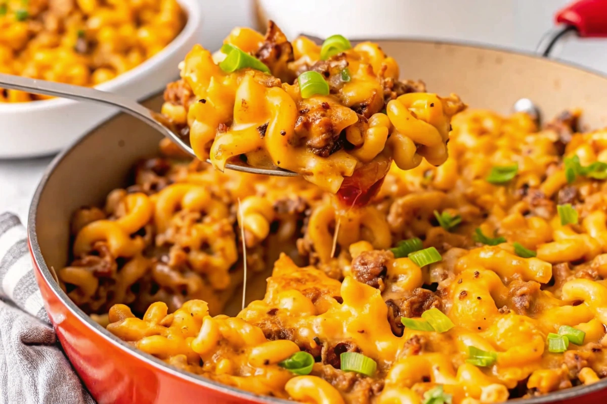 Cheesy Hamburger Casserole