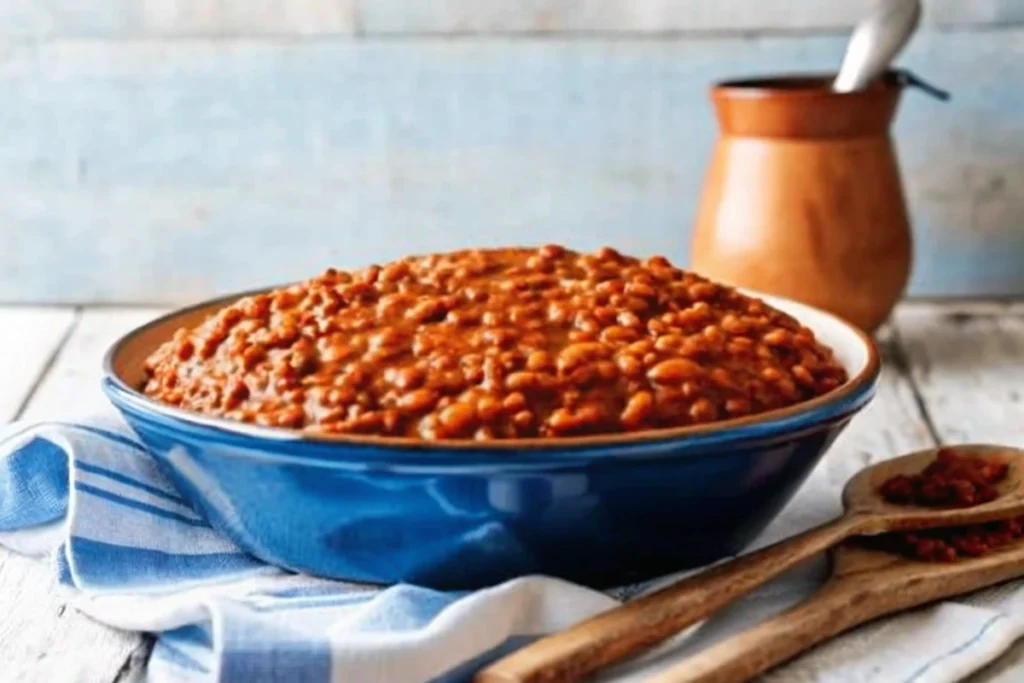Crockpot Baked Beans from Scratch