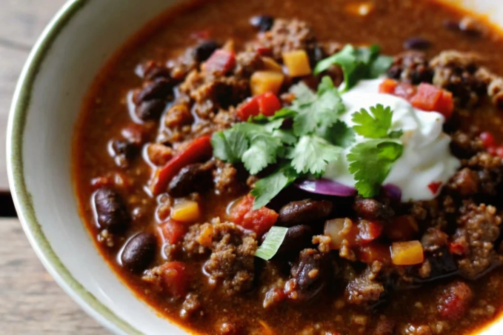 Crockpot Best Beef Chili Recipe