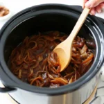 Crockpot Caramelized Onions