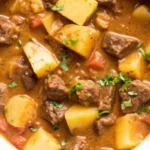 Crockpot Chunky Beef and Potato Stew