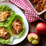 Crockpot Peach BBQ Chicken