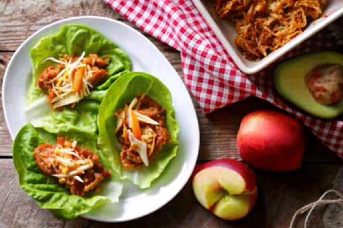 Crockpot Peach BBQ Chicken