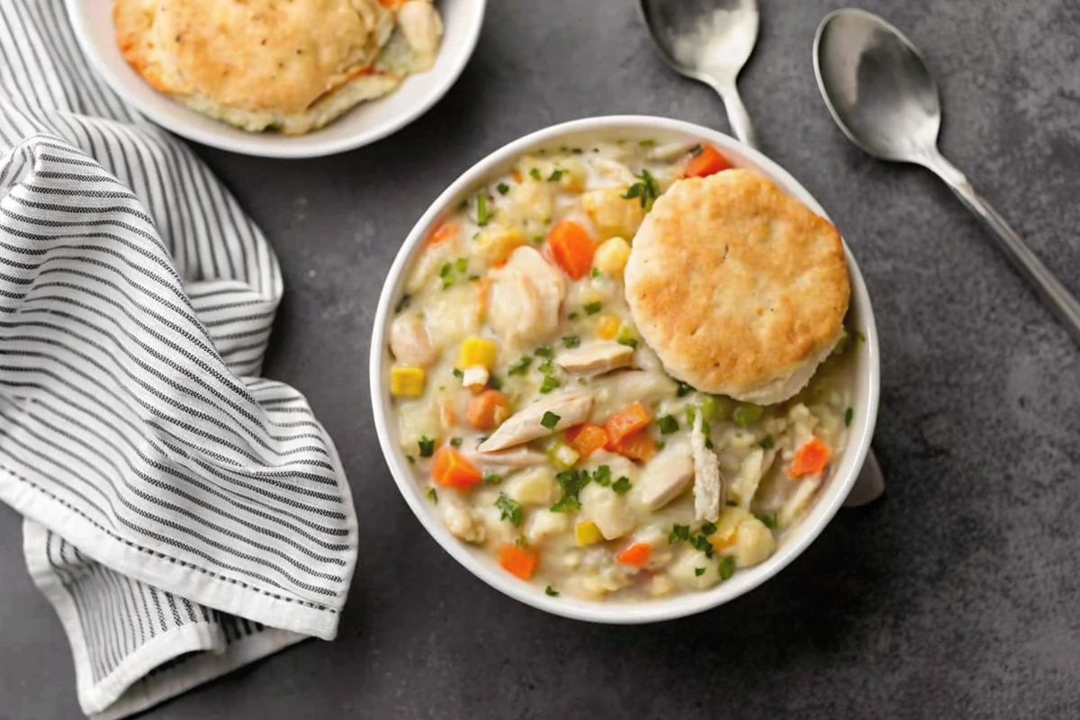 Dump-and-Go Crockpot Chicken Pot Pie
