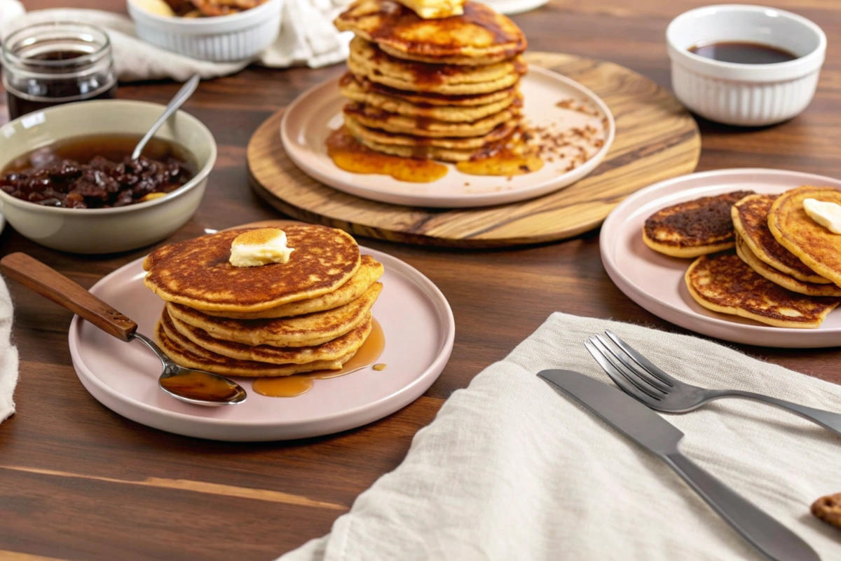 Easy Pumpkin Pancakes with Pancake Mix