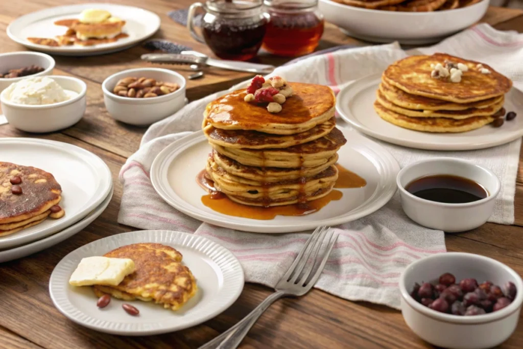 Easy Pumpkin Pancakes with Pancake Mix