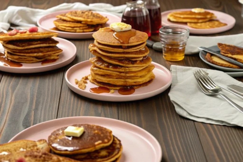 Easy Pumpkin Pancakes with Pancake Mix