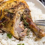 Garlic And Herb Crockpot Chicken Legs