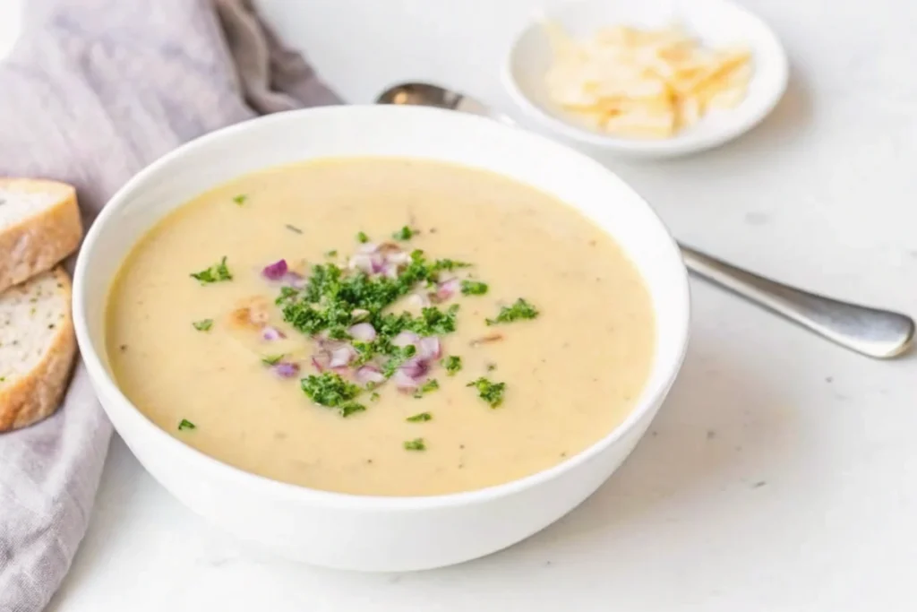Gluten-Free Garlic And Potato Soup