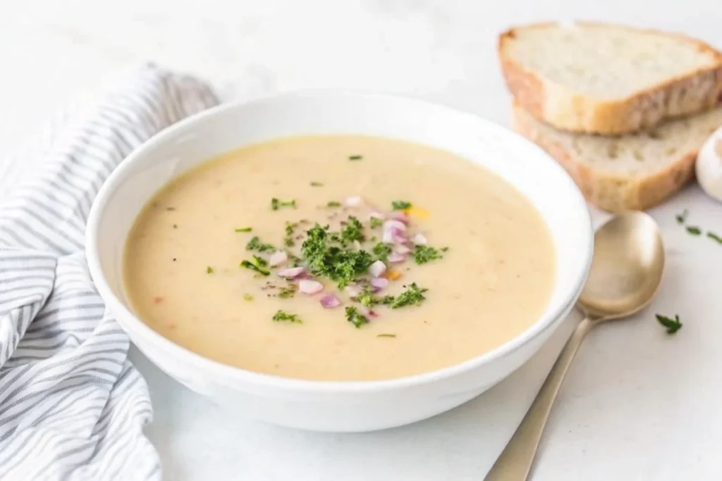 Gluten-Free Garlic And Potato Soup