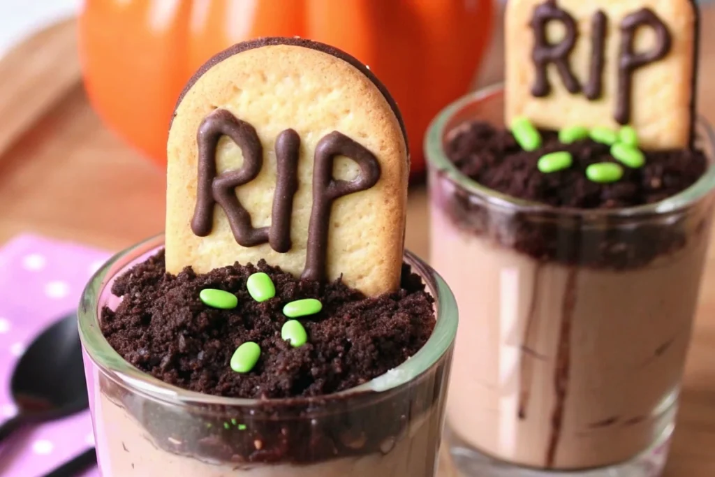 Graveyard Chocolate Mousse