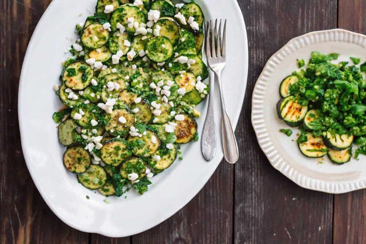 Griddled Zucchini Salad
