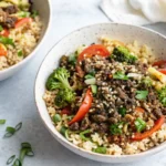 Ground Beef and Broccoli