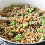 Ground Turkey Alfredo