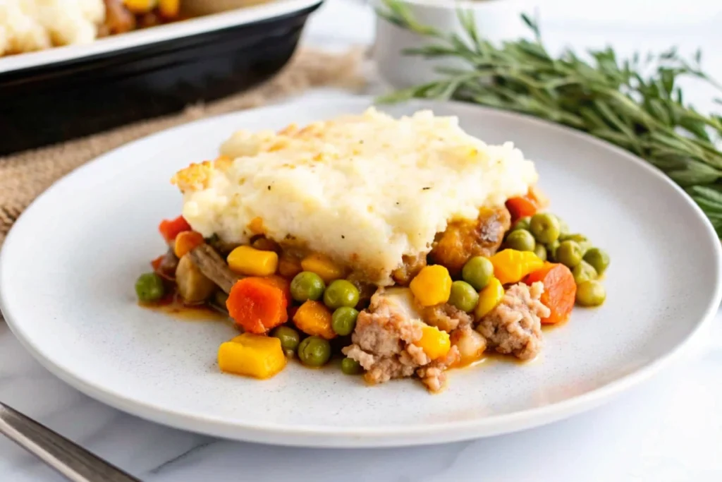 Ground Turkey Shepherd's Pie