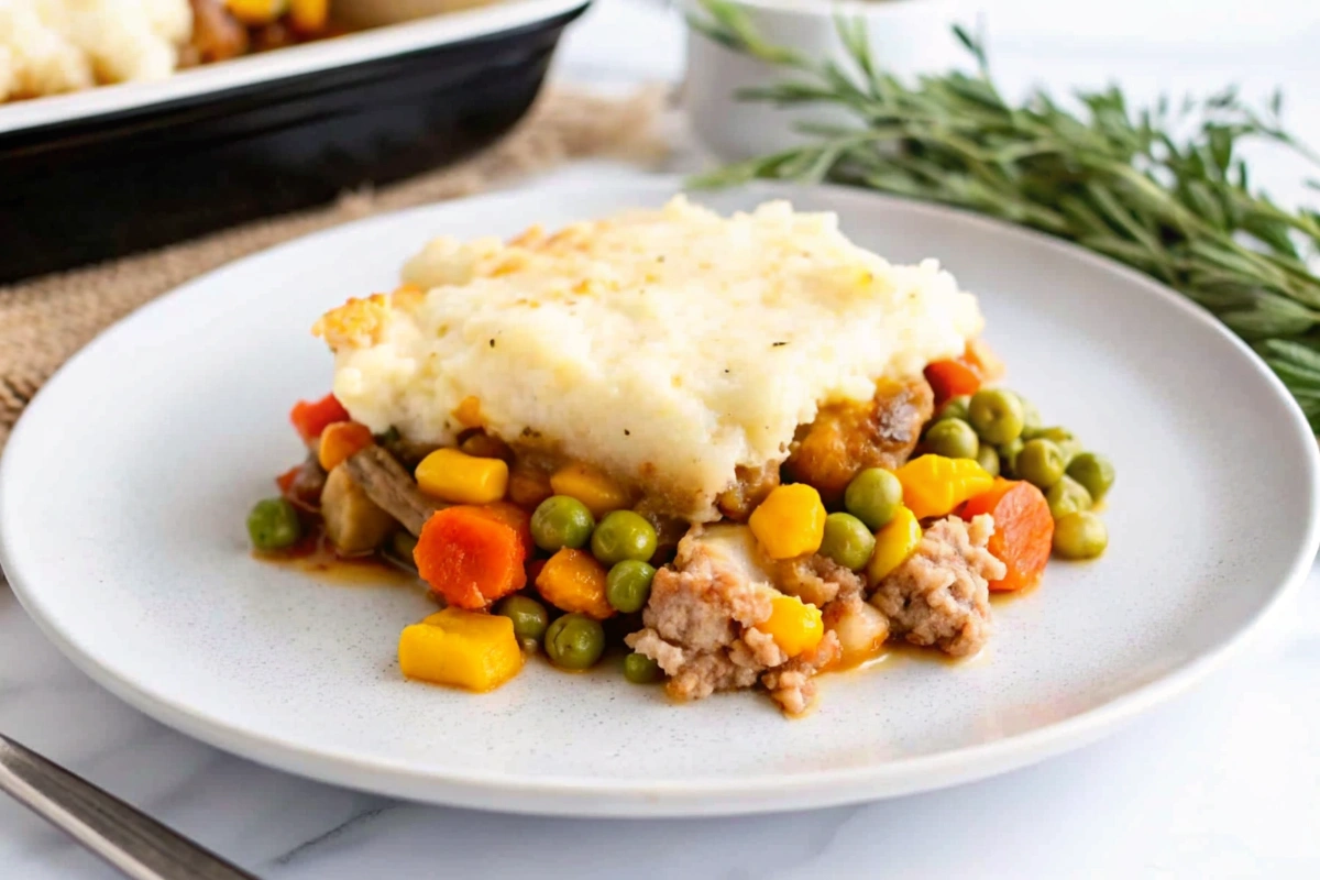 Ground Turkey Shepherd's Pie