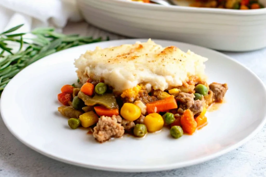 Ground Turkey Shepherd's Pie