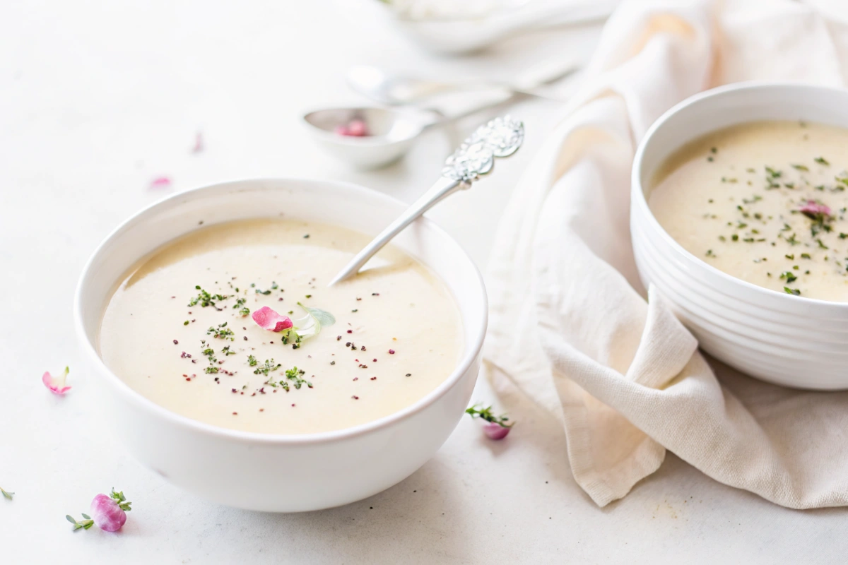 Hearty Garlic And Onion Soup