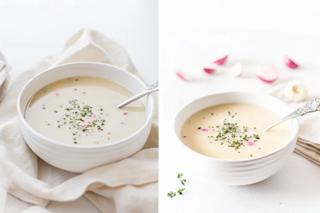 Hearty Garlic And Onion Soup
