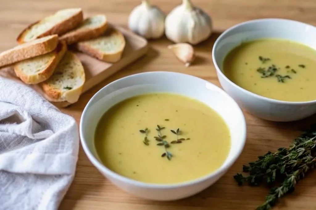 Immune-Boosting Get Well Garlic Soup