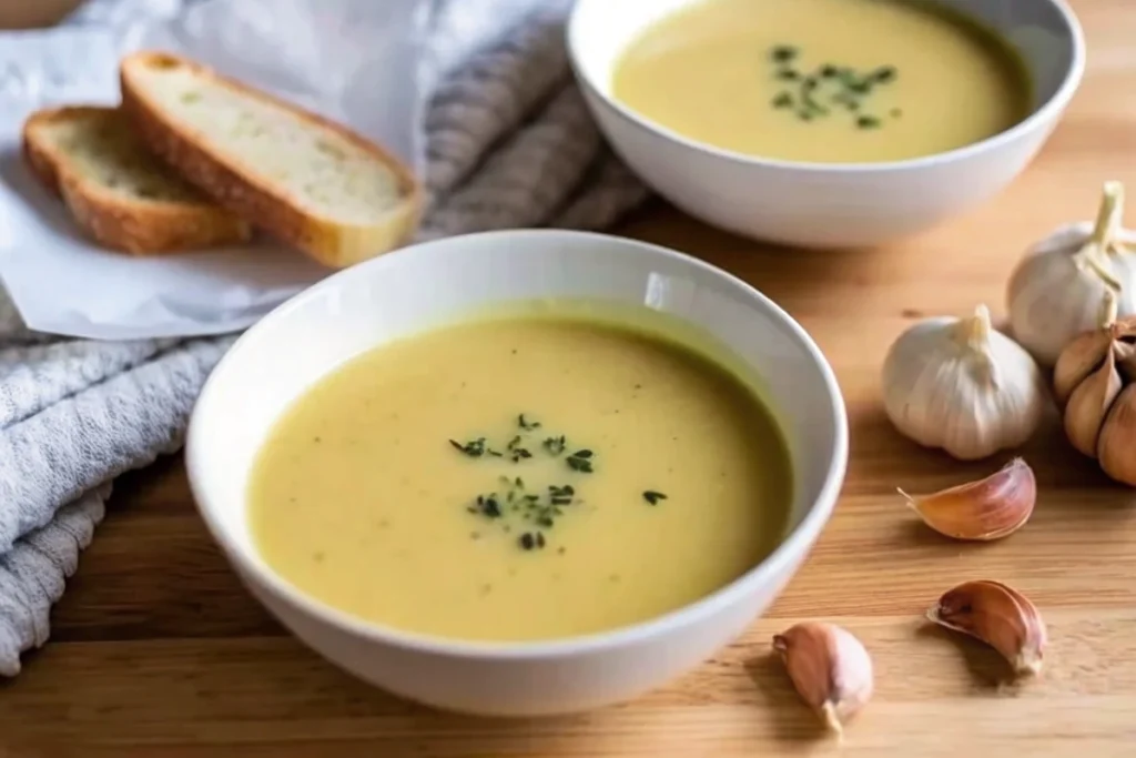 Immune-Boosting Get Well Garlic Soup