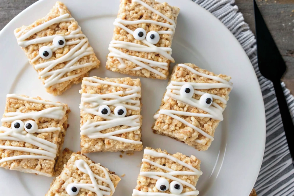 Mummy Rice Krispie Treats
