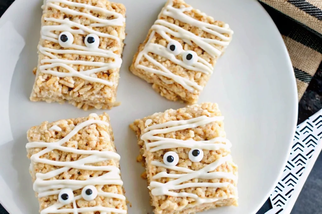 Mummy Rice Krispie Treats