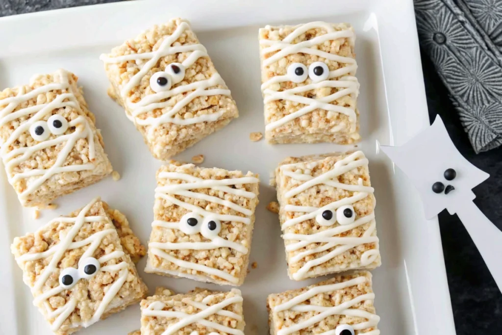 Mummy Rice Krispie Treats