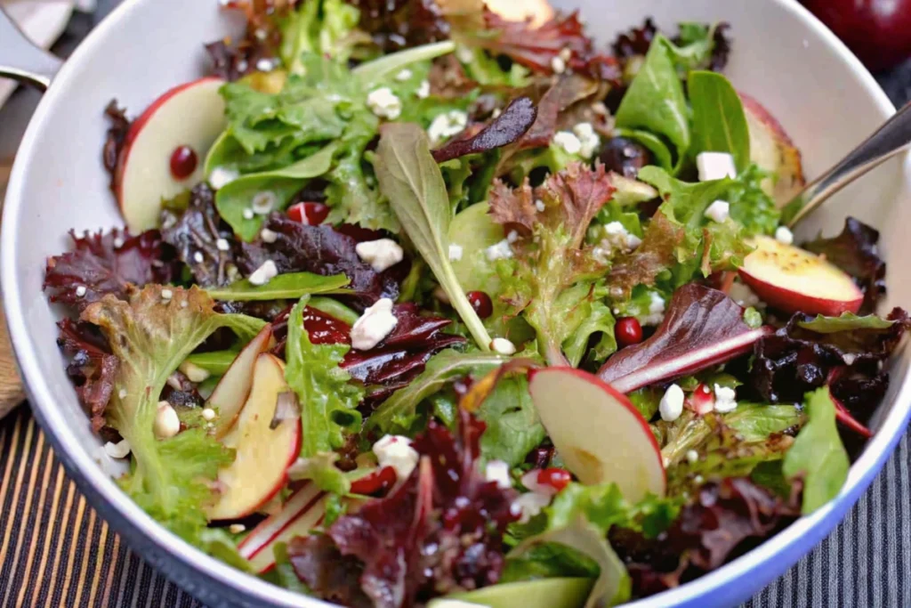 Pomegranate Salad with Apple Cider Vinaigrette
