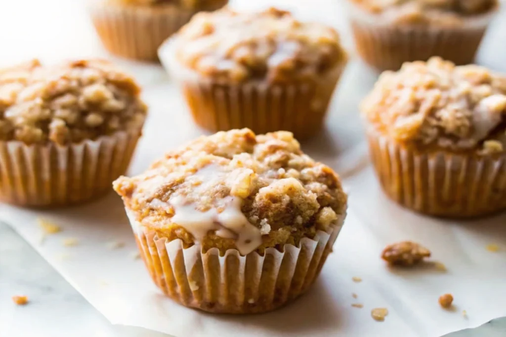 Pumpkin Crumb Cake Muffins