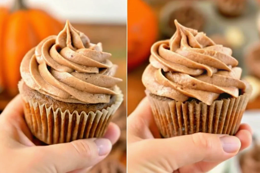Pumpkin Cupcakes with Brown Butter Frosting