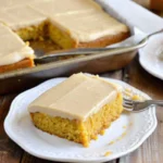 Pumpkin Sheet Cake with Cinnamon Frosting